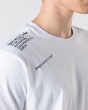 WHITE MEN'S T-SHIRT