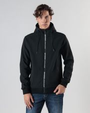 BLACK MEN'S TRANSITIONAL JACKET