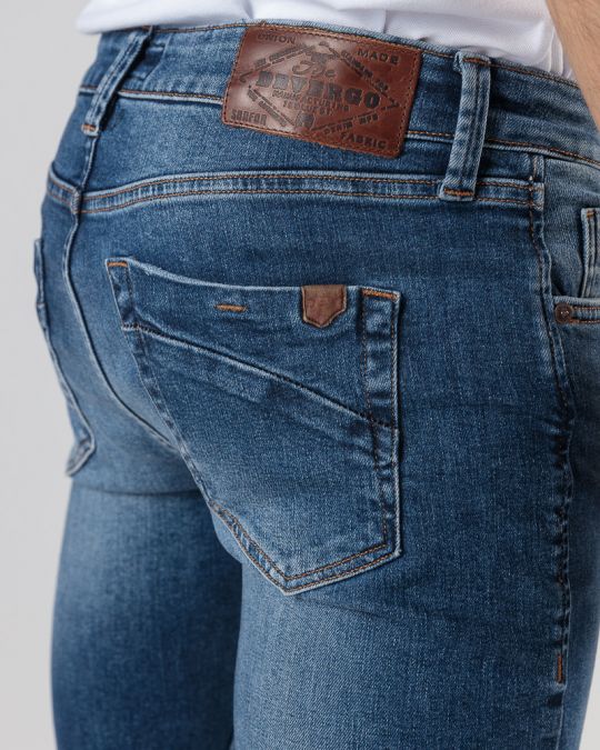 INDIGO MEN'S JEANS - NEW SLIM 24500 1J24FW0010LP3464ST