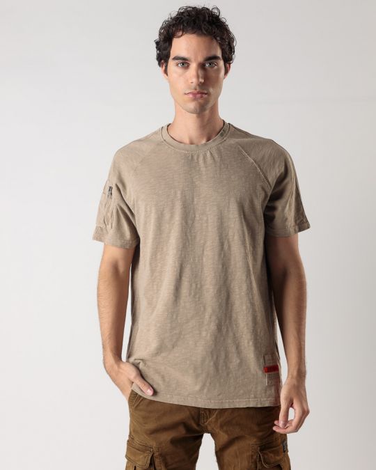 GREY MEN'S T-SHIRT 1D24FW4030SS3806
