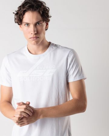 WHITE MEN'S T-SHIRT 1D24FW4038SS0105