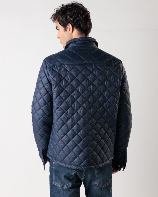 BLUE MEN'S TRANSITIONAL JACKET 1D24FW7004KA1600