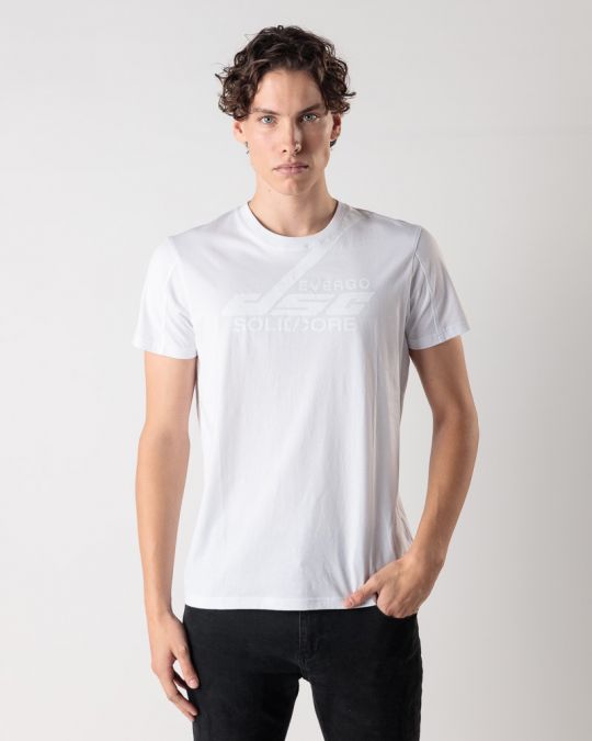 WHITE MEN'S T-SHIRT 1D24FW4038SS0105