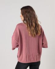 PINK WOMEN'S KNITTED SWEATER