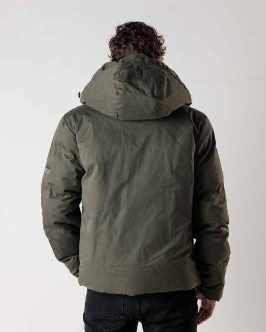 KHAKI MEN'S WINTER COAT 1D24FW3003KA1600