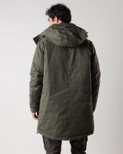 KHAKI MEN'S LONG COAT