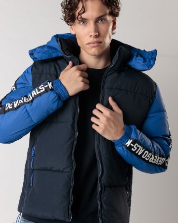 BLUE MEN'S WINTER COAT 1D24FW3008KA1600