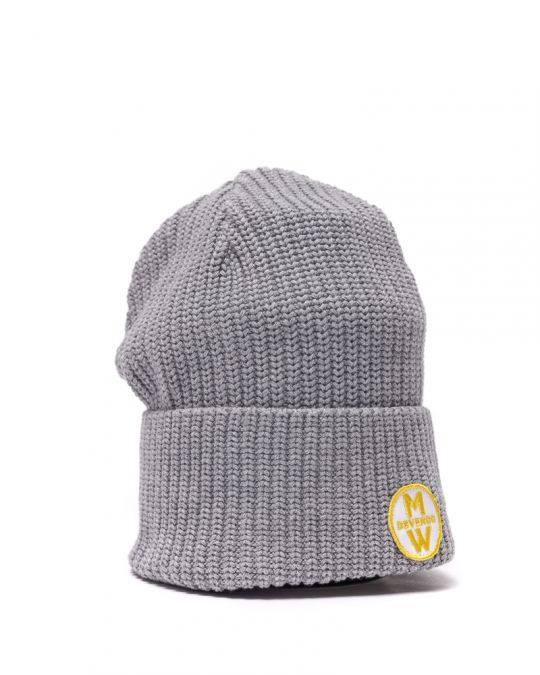 GREY MEN'S KNITTED HAT 1D24FW8001HA1101