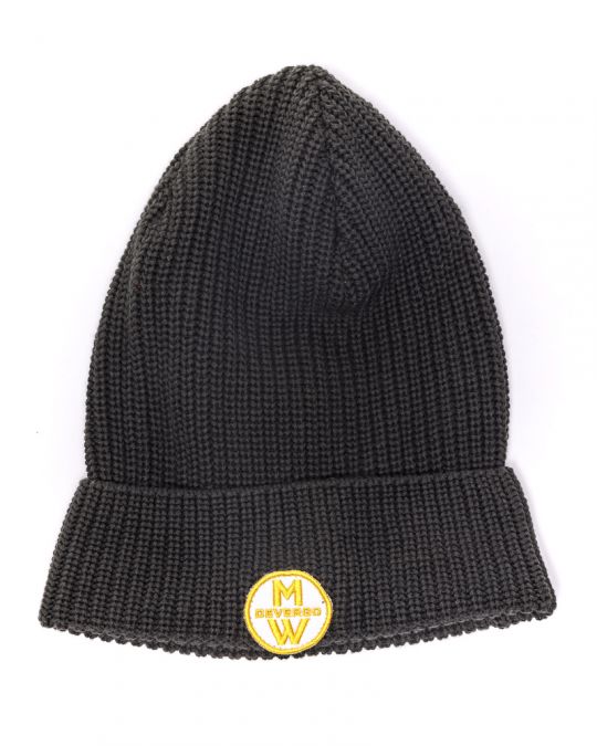 KHAKI MEN'S KNITTED HAT 1D24FW8001HA1101