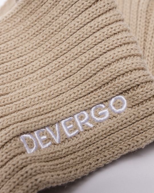 BEIGE WOMEN'S KNITTED HEADBAND 2D24FW8500HA1101