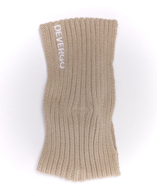 BEIGE WOMEN'S KNITTED HEADBAND 2D24FW8500HA1101