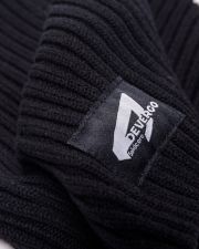 BLACK MEN'S KNITTED HAT