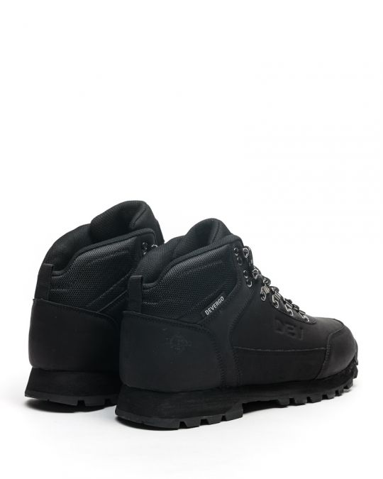 BLACK MEN'S BOOTS - HERCULES DE24FW1059PU
