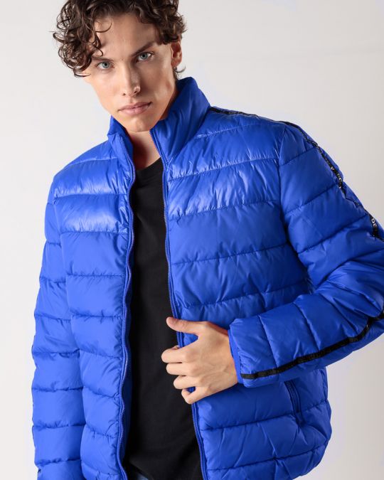 BLUE MEN'S WINTER COAT 1D24FW3013KA1600