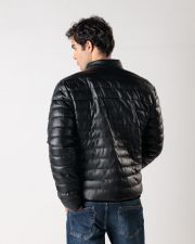 BLACK MEN'S TRANSITIONAL JACKET