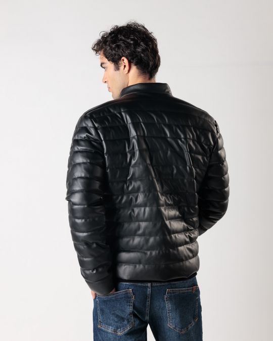 BLACK MEN'S TRANSITIONAL JACKET 1D24FW3020KA9000