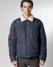 BLUE MEN'S WINTER COAT
