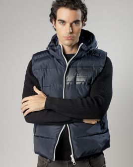 BLUE MEN'S VEST 1D24FW7008SL1600