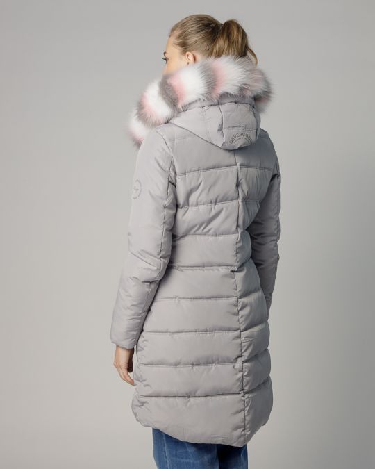 GREY WOMEN'S WINTER COAT 2D24FW3545KA1600