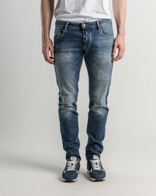 INDIGO MEN'S JEANS - DYLAN 25105 1J25SS0008LP7374ST