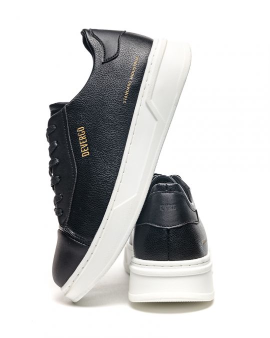 BLACK MEN'S SNEAKER - GUS DE25SS5012PU VZ
