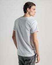 WHITE MEN'S T-SHIRT