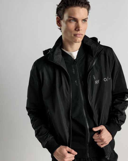 BLACK MEN'S TRANSITIONAL JACKET 1D25SS3002KA1600