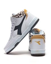 DIADORA WOMEN'S SNEAKERS - RAPTOR MID LEOPARD