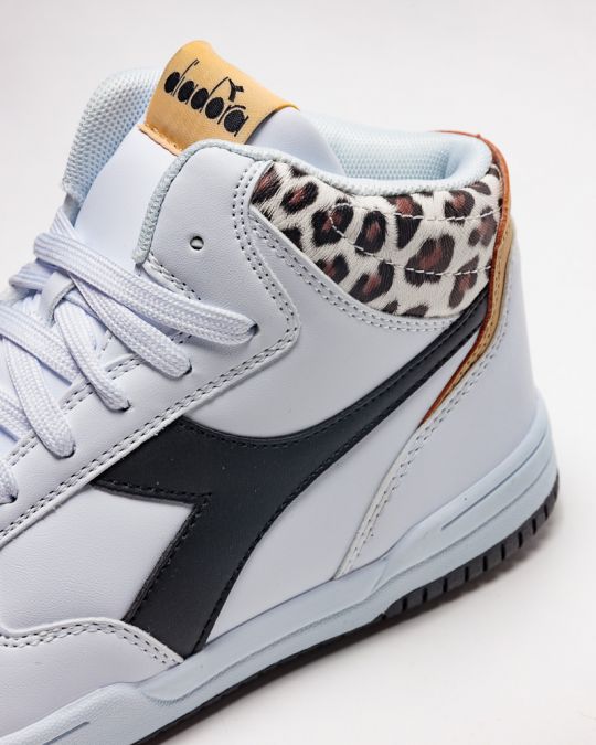 DIADORA WOMEN'S SNEAKERS - RAPTOR MID LEOPARD DD-101179740 23FW WN