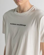 WHITE MEN'S T-SHIRT
