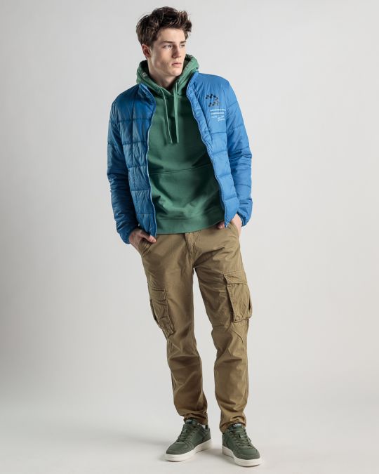 BLUE MEN'S TRANSITIONAL JACKET 1D25SS7001KA1600