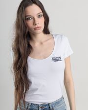 WHITE WOMEN'S T-SHIRT
