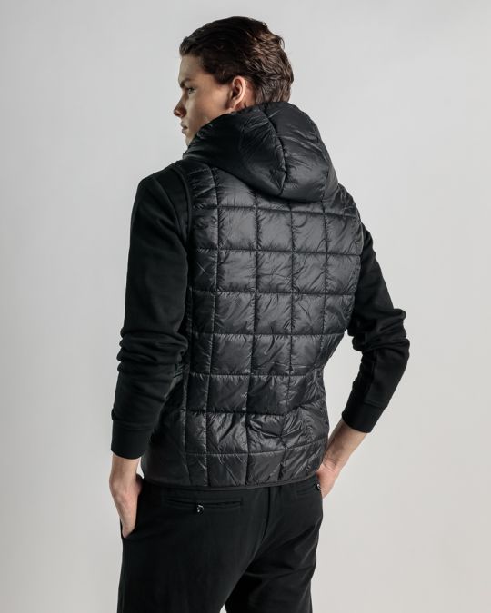 BLACK MEN'S VEST 1D25SS7000SL1600