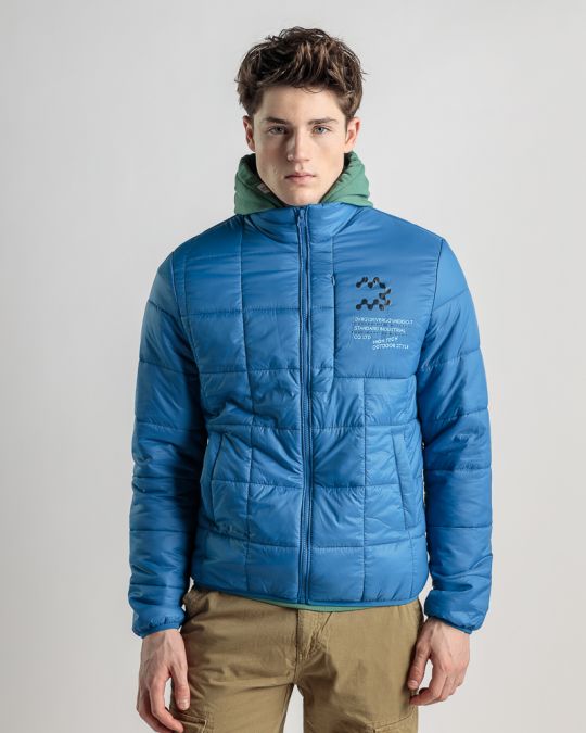 BLUE MEN'S TRANSITIONAL JACKET 1D25SS7001KA1600