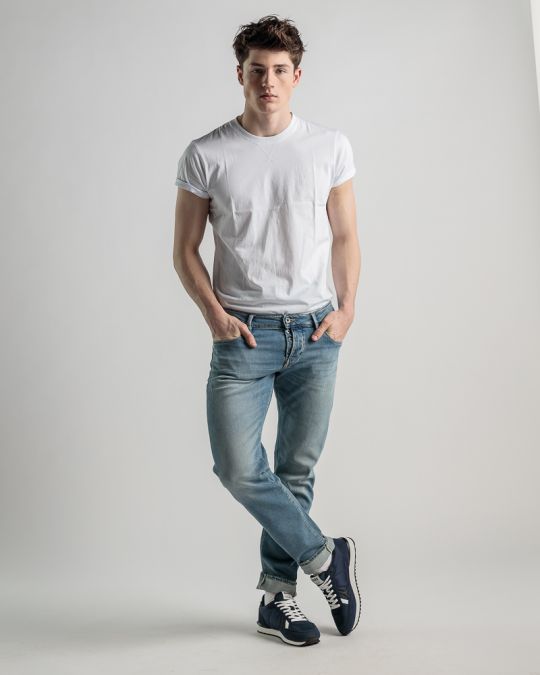 INDIGO MEN'S JEANS - DYLAN 25102 1J25SS0008LP7364ST