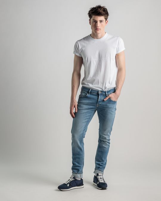 INDIGO MEN'S JEANS - NEW SLIM 25101 1J25SS0010LP5570ST