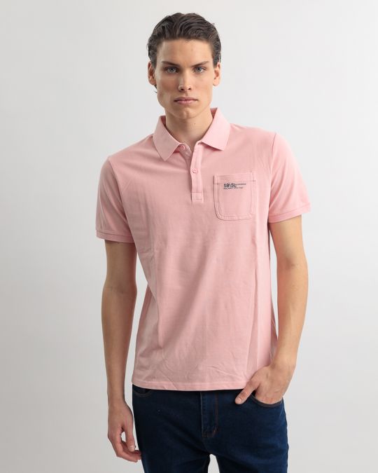 PINK MEN'S T-SHIRT 1D25SS4052SS2406