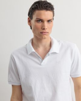 WHITE MEN'S T-SHIRT 1D25SS4005SS2405