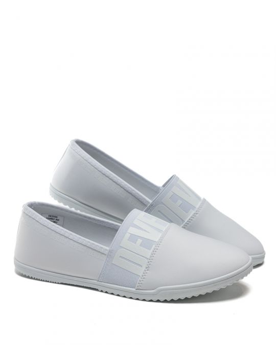 WHITE WOMEN'S SLIP-ON SHOES - MALIBU DE25SS5509LY AH