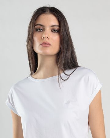 WHITE WOMEN'S TOP 2D25SS4518SL0105