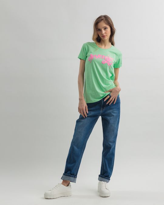 BLUE WOMEN'S T-SHIRT 2D25SS4543SS3805