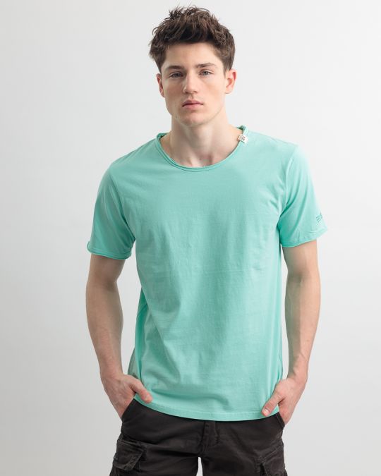 GREEN MEN'S T-SHIRT 1D25SS4063SS0106