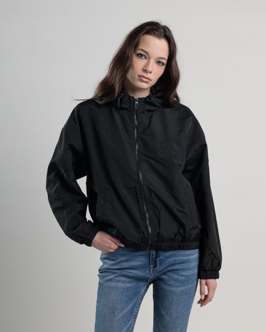 BLACK WOMEN'S TRANSITIONAL JACKET 2D25SS3500KA1600