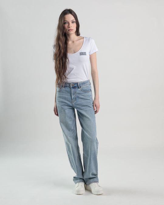 WHITE WOMEN'S T-SHIRT 2D25SS4552SS0205