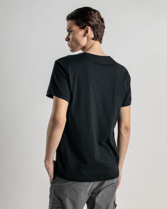 BLACK MEN'S T-SHIRT 1D25SS4029SS0106
