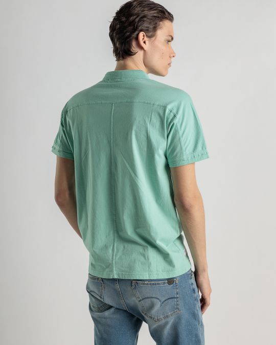 GREEN MEN'S T-SHIRT 1D25SS4034SS0124