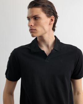 BLACK MEN'S T-SHIRT 1D25SS4005SS2405