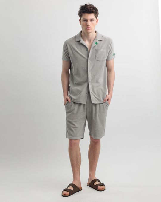 GREY MEN'S SHIRT 1D25SS5003SS0705