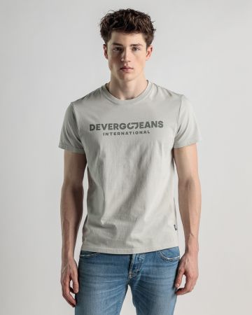 GREY MEN'S T-SHIRT 1D25SS4059SS0105