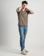 BROWN MEN'S T-SHIRT